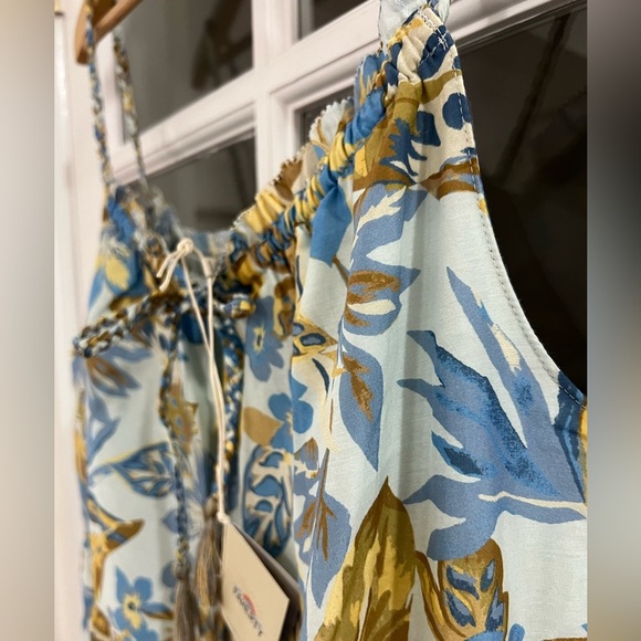 Faherty Sun Chaser Tiered Maxi Sundress - Size L - NWT - Picture 9 of 11